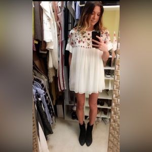 Zara babydoll floral romper